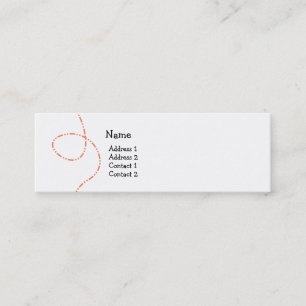 Buzzy Biene Mini Visitenkarte