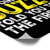Buzzy - If At First You Don't Succeed Try Doing Wh Poster (Ecke)