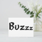 Buzzz Postcard Postkarte (Stehend Vorderseite)
