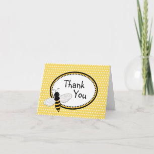 Buzzzing Bienen Vielen Dank Hinweis Karten