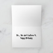 BV - Funny Sheep Birthday Card Karte (Innenseite)