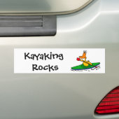 BV, lustige Kayaking Ente Autoaufkleber (Auf Auto)