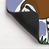 BV, Okapi-Kunst-Cartoon Mousepad (Ecke)