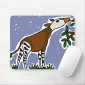 BV, Okapi-Kunst-Cartoon Mousepad (Mit Mouse)