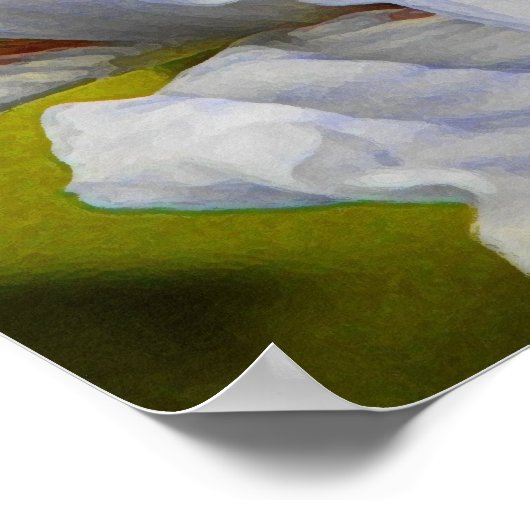 BV - Serenity Prayer Iris Poster (Ecke)