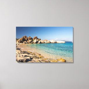 BVI, Jungfrau Gorda, The Baths National Park Leinwanddruck