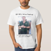 BVI RFU Wein-Festival T-Shirt (Vorderseite)