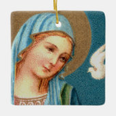 BVM & Heiliger Geist aus Lippis Ankündigung (Det.) Keramikornament (Vorderseite)