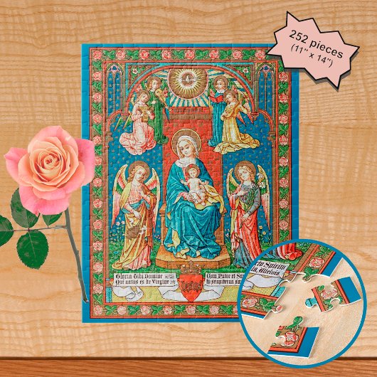 BVM und Christuskind Puzzle