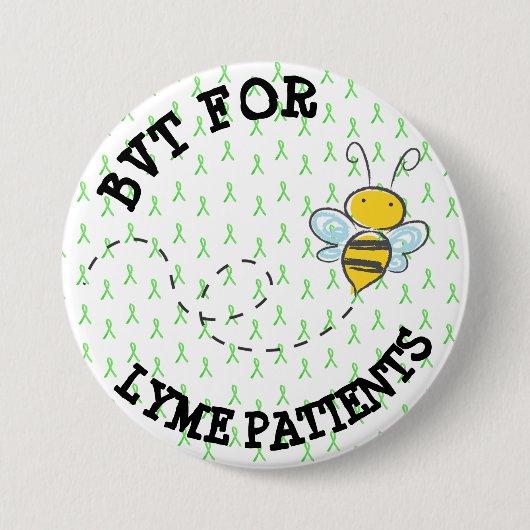 BVT für Lyme-Patienten Button (Vorderseite)