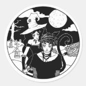 BW14 RUNDER AUFKLEBER (Vorderseite)