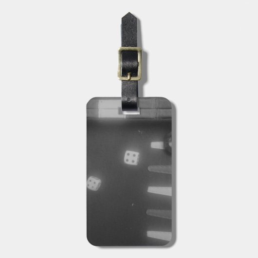 BW backgammon Gepäckanhänger (Vorderseite vertikal)