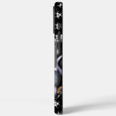 BW! BIOGEFÄHRDUNG WARNEN! TOTENKOPF Case-Mate iPhone HÜLLE (Rückseite / Links)