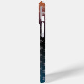 BW! BIOGEFÄHRDUNG WARNEN! TOTENKOPF" Case-Mate iPhone HÜLLE (Rückseite / Links)