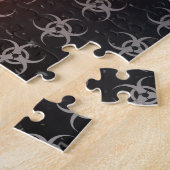 BW! BIOGEFÄHRDUNG WARNEN! TOTENKOPF PUZZLE (Seite)