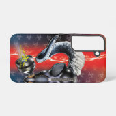 BW! BIOGEFÄHRDUNG WARNEN! TOTENKOPF SAMSUNG GALAXY HÜLLE (Rückseite (Horizontal))