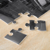 BW Black & White London Bus & Big Ben Puzzle (Seite)