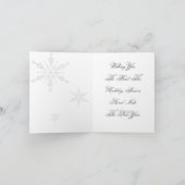 BW-Blau Feiertagskarte (Innenseite)