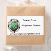 BW Gardens Logo, Bridgewater Gardens, Peonies F.. (Insitu)