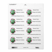 BW Gardens Logo, Bridgewater Gardens, Peonies F.. (Vorne)