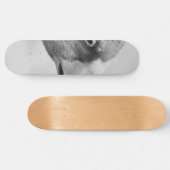 BW Goose Skateboard (Horizontal)