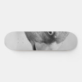 BW Goose Skateboard (Horizontal)