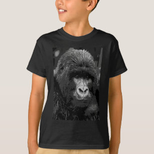 BW Gorilla Face T-Shirt