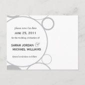 BW-Kreise Save the Date Ankündigungspostkarte (Rückseite)