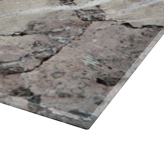 BW-Marmorschneidebrett Schneidebrett (Ecke)