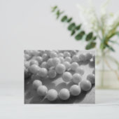 BW Pearl Foto Postkarte (Stehend Vorderseite)