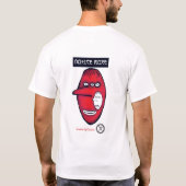 bw. rot T-Shirt (Rückseite)