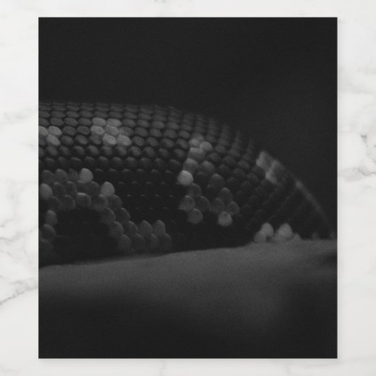 BW-Skala Weinetikett (Einzelnes Label)