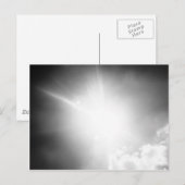 BW Sonne Postkarte (Vorne/Hinten)