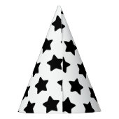 BW Stars Party Hat Partyhütchen (Rückseite)