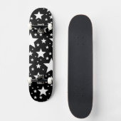 BW Stars Skateboard (Vorderseite)