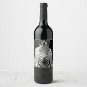 BW Zebra Weinetikett (Vorderseite)