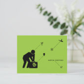 Bwamm - Frage alles 2004 Postkarte (Stehend Vorderseite)