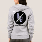 BWBTC Fleecey Jacke Hoodie (Rückseite)