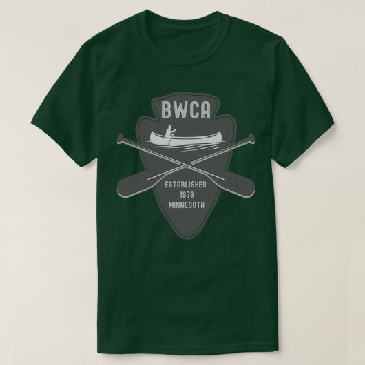 BWCA Boundary Waters Canoe Area (2) T-Shirt (Design vorne)