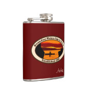 BWCA Emblem mit Canoe Flachmann (Rechts)