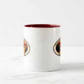 BWCA-Emblem Zweifarbige Tasse (Mittel)