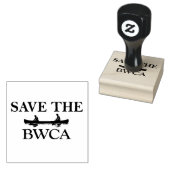 BWCA - Grenzgewässer gerettet Gummistempel (Stempel)