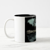 BWCA Minnesota Auroralagerfeuer Zweifarbige Tasse (Links)