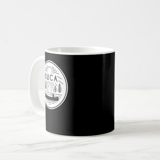 BWCA Sunrise Canoe Kaffeetasse (Vorderseite Links)