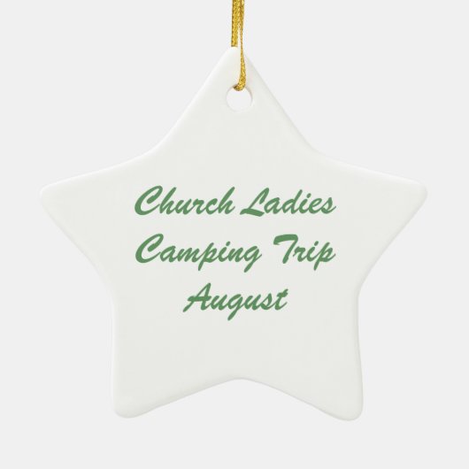 BWCA Verzierung im Grün Keramik Ornament (Hinten)