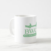 BWCA / Wanderfisch Kanuhlager Kaffeetasse (Vorderseite Links)