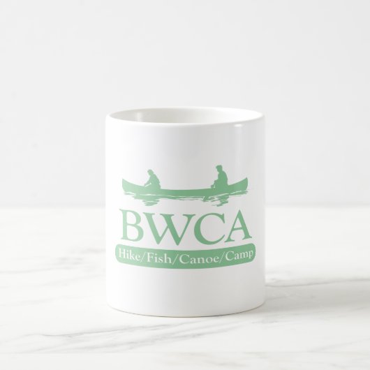 BWCA / Wanderfisch Kanuhlager Kaffeetasse (Mittel)
