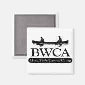 BWCA / Wanderfisch Kanuhlager Magnet (Vorderseite/Rückseite)