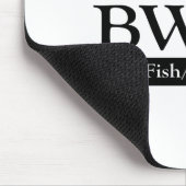 BWCA / Wanderfisch Kanuhlager Mousepad (Ecke)