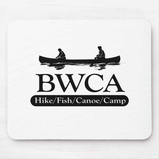 BWCA / Wanderfisch Kanuhlager Mousepad (Vorne)